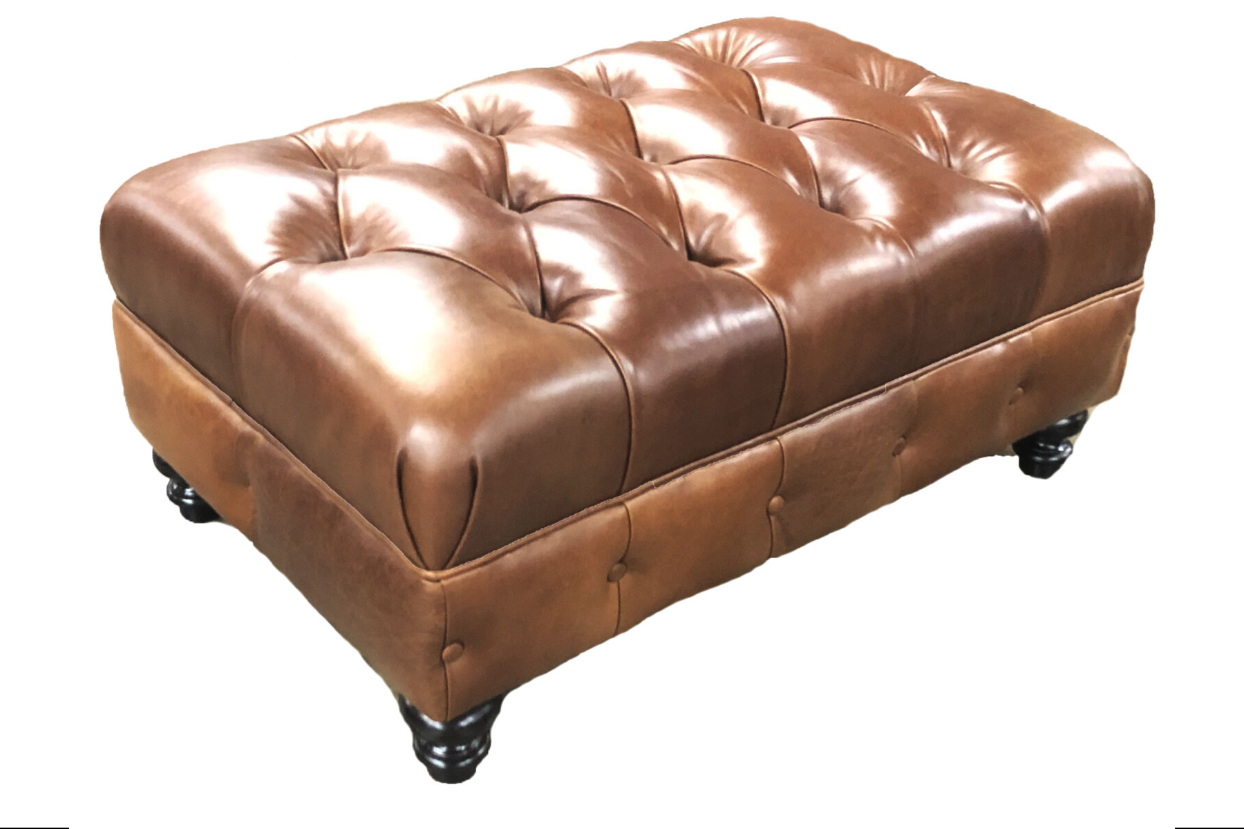 Birmingham Ottoman by CC Leather