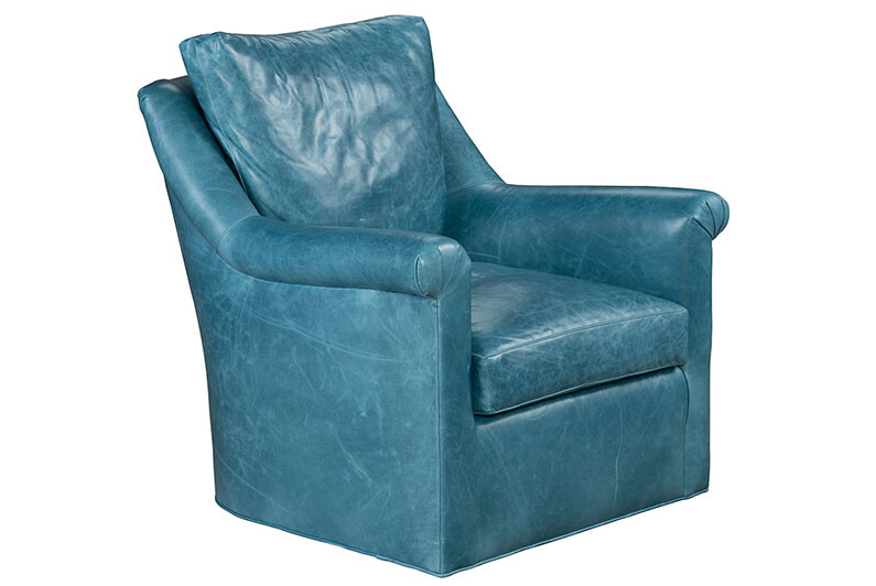 Lush Swivel Chair by CC Leather