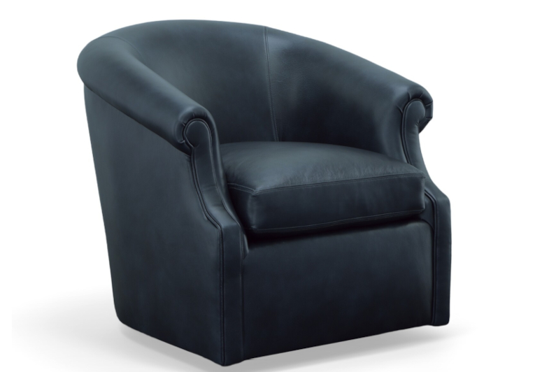 Members Swivel Chair by CC Leather