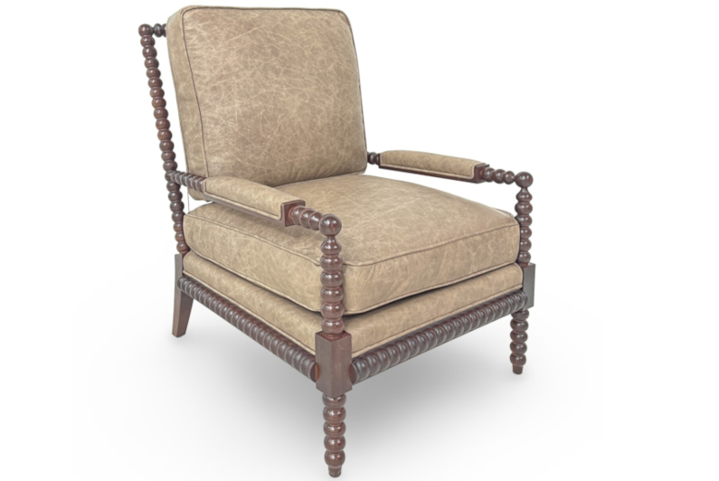 Spindle Chair by CC Leather