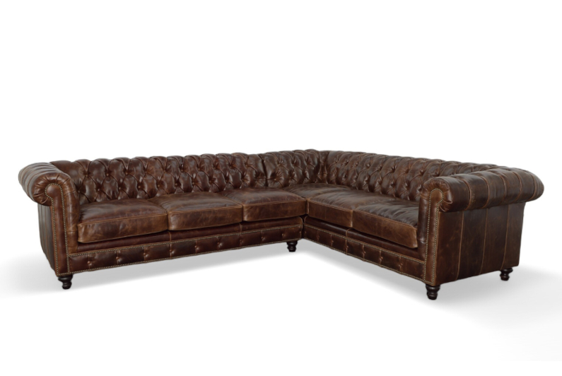 Birmingham Sectional by CC Leather