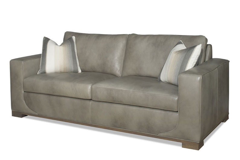 Alpine Sofa by CC Leather shown in Somerset Misty Morning