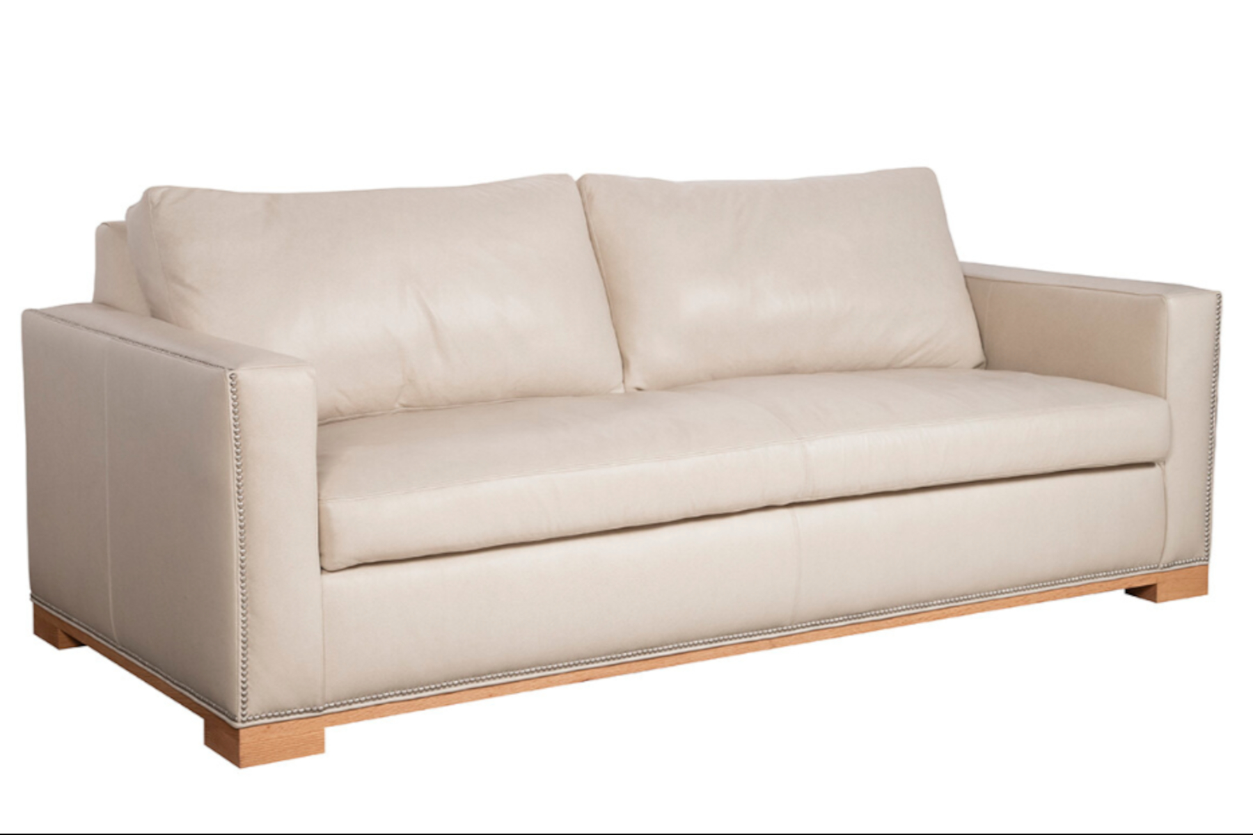 Beaumont Sofa with Nails by CC Leather