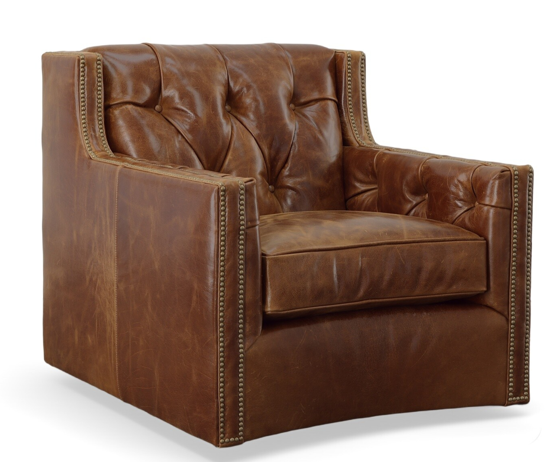 Adler Chair by CC Leather shown in Cambridge Sycamore