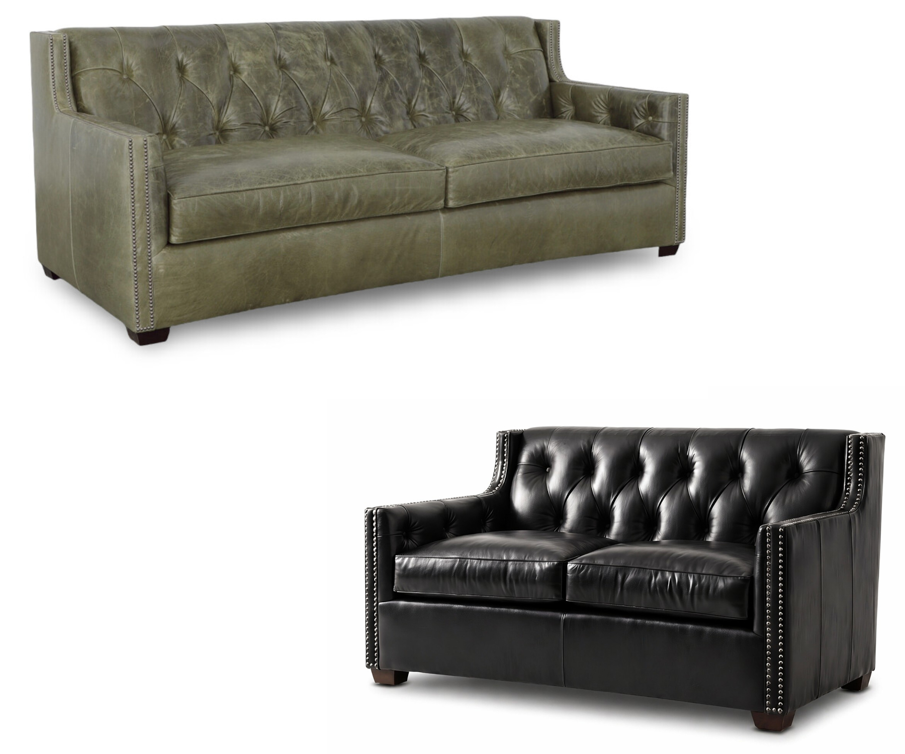 Adler Sofa & Loveseat by CC Leather