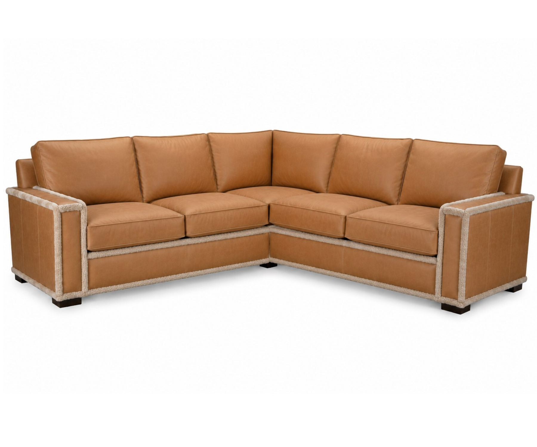 Aspen Sectional by CC Leather