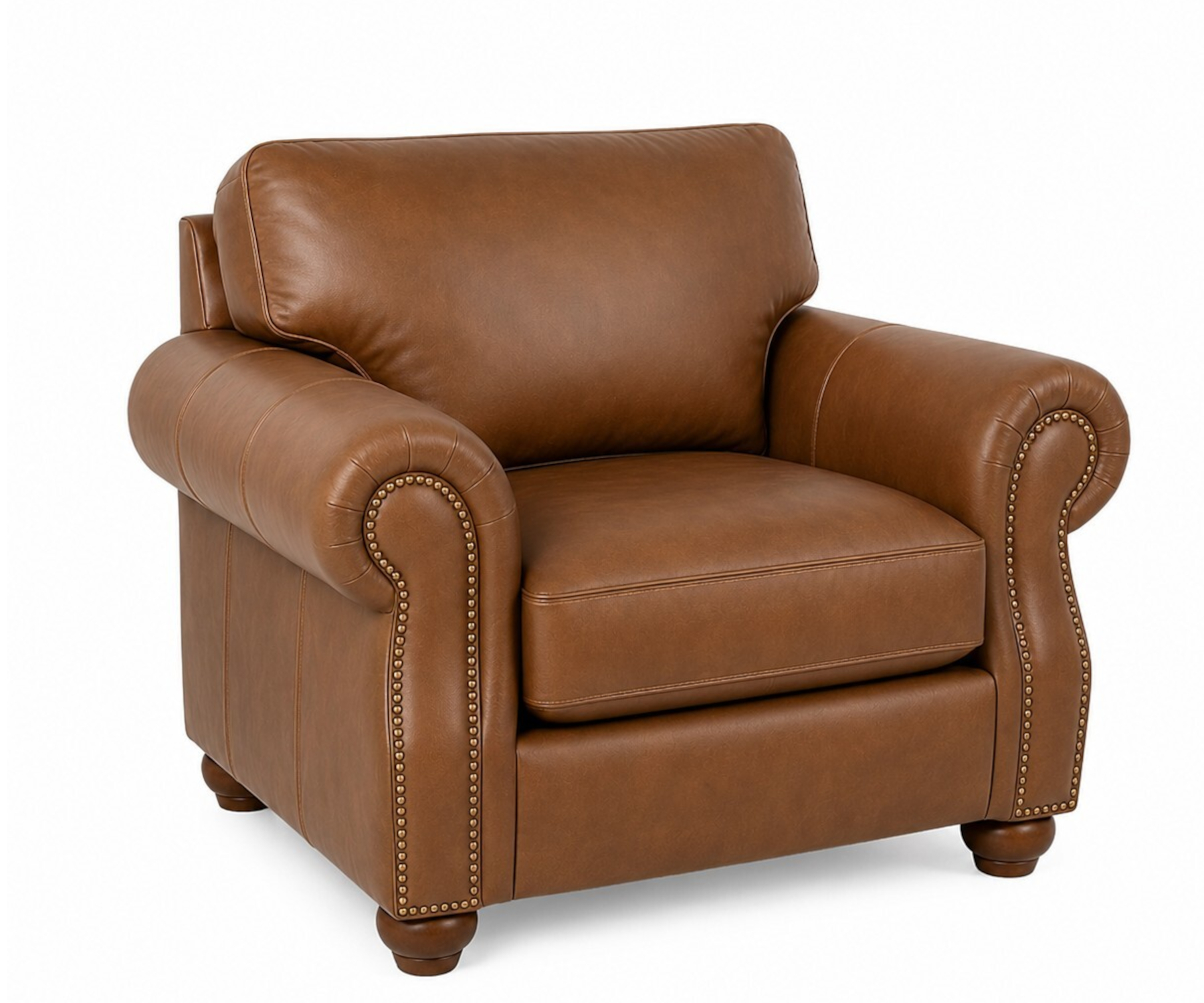 Austin Chair by CC Leather in Applause Coconut Husk