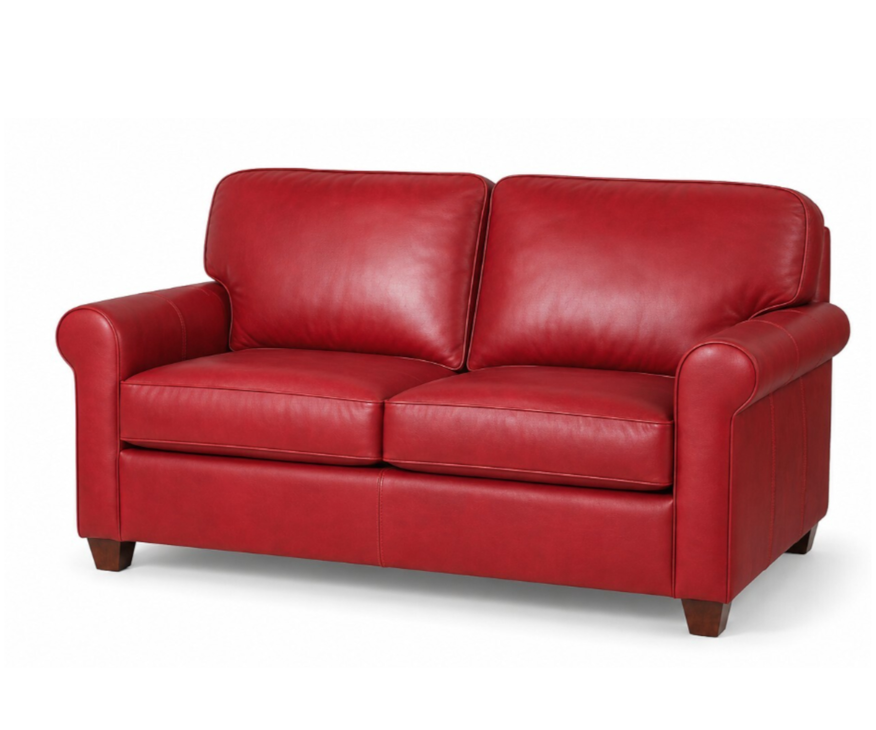 Beaufort Loveseat by CC Leather Shown in Pryceless Resolve
