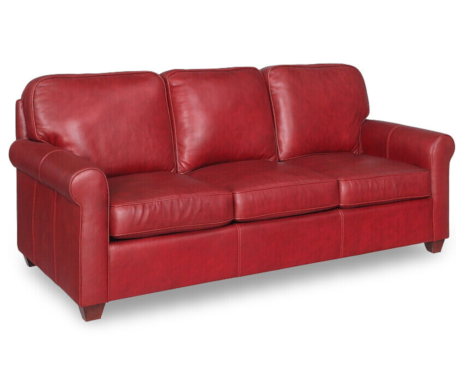 Beaufort Sofa by CC Leather Shown in Pryceless Resolve