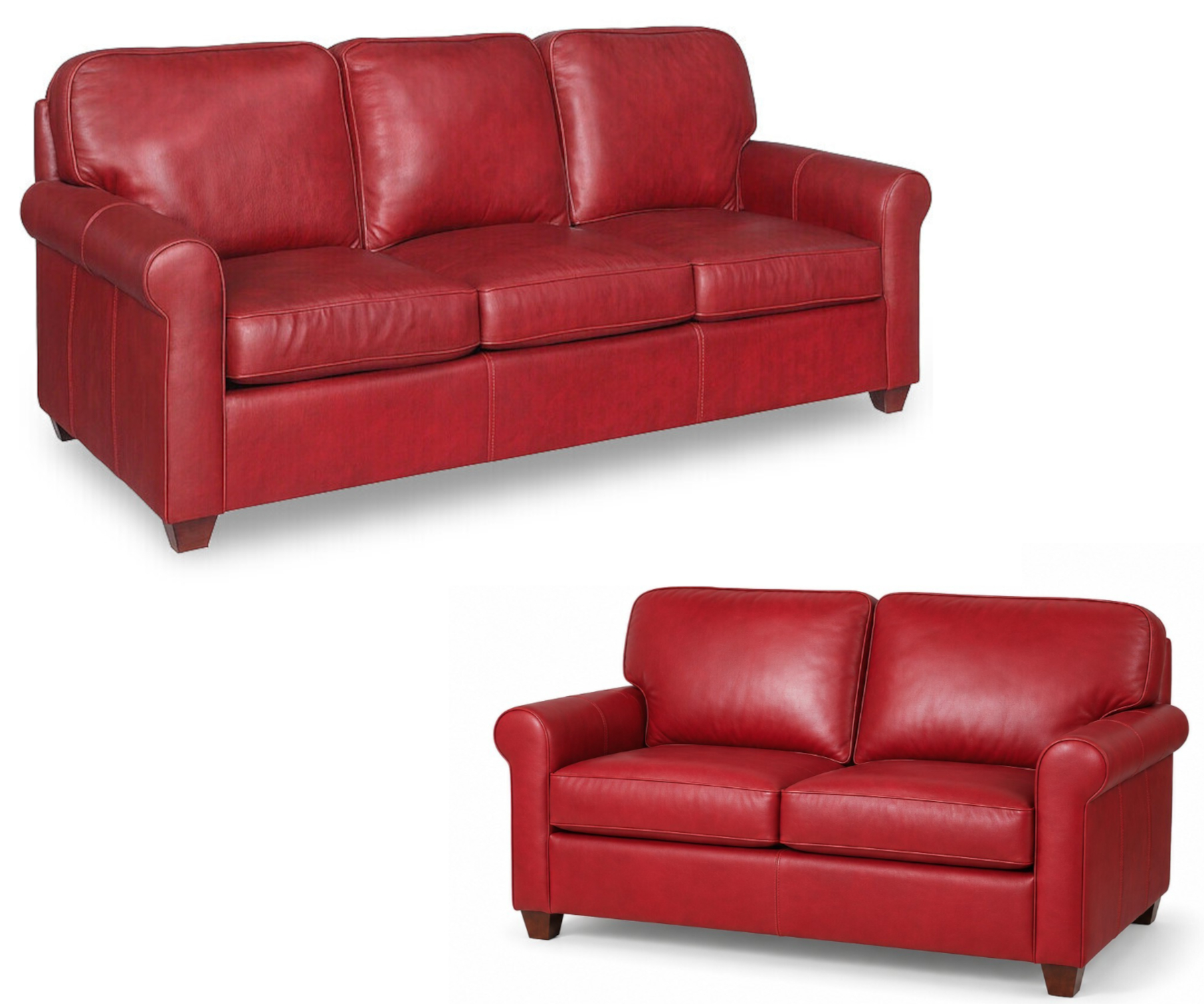 Beaufort Sofa & Loveseat by CC Leather