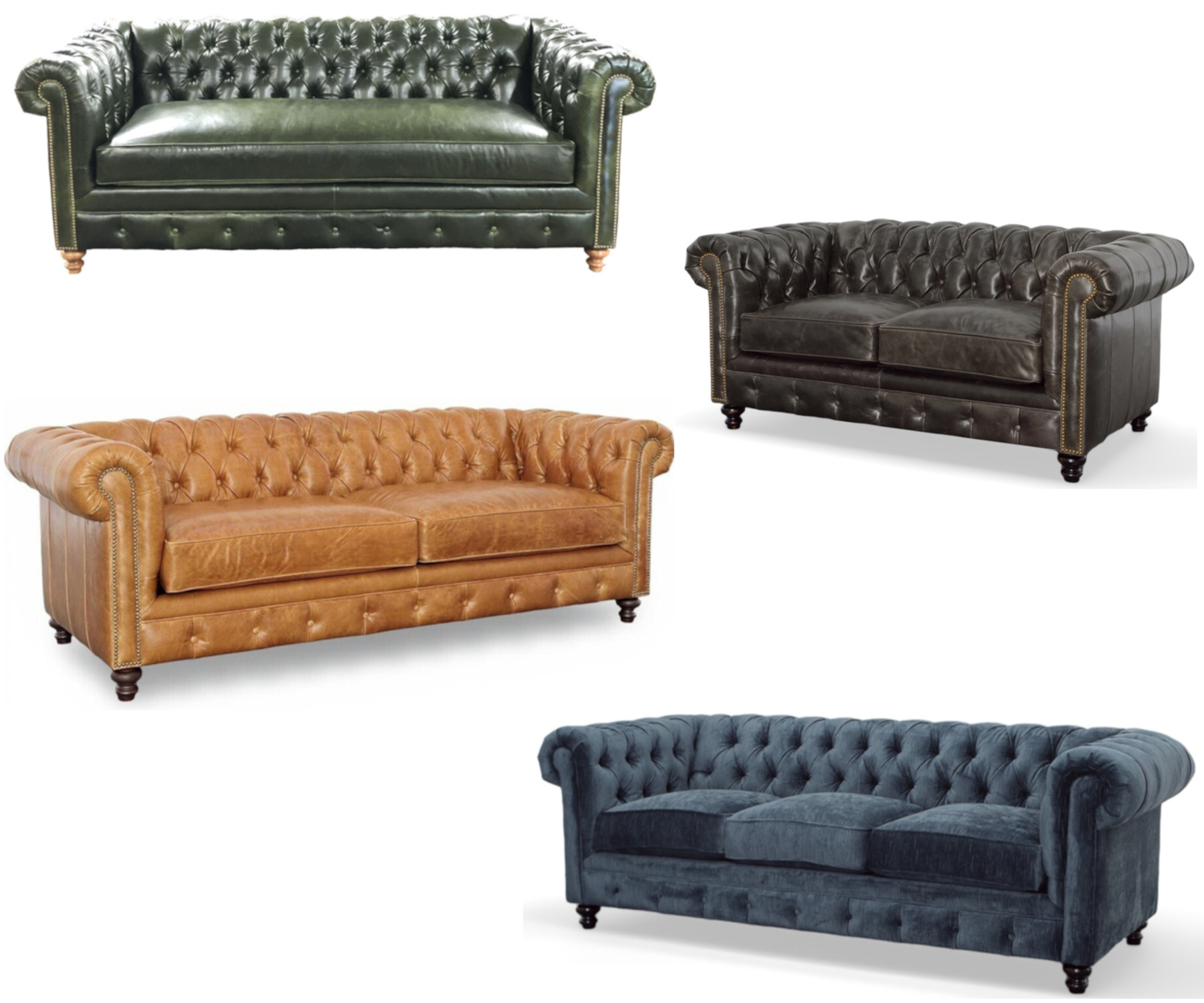 Birmingham Sofas & Loveseat by CC Leather