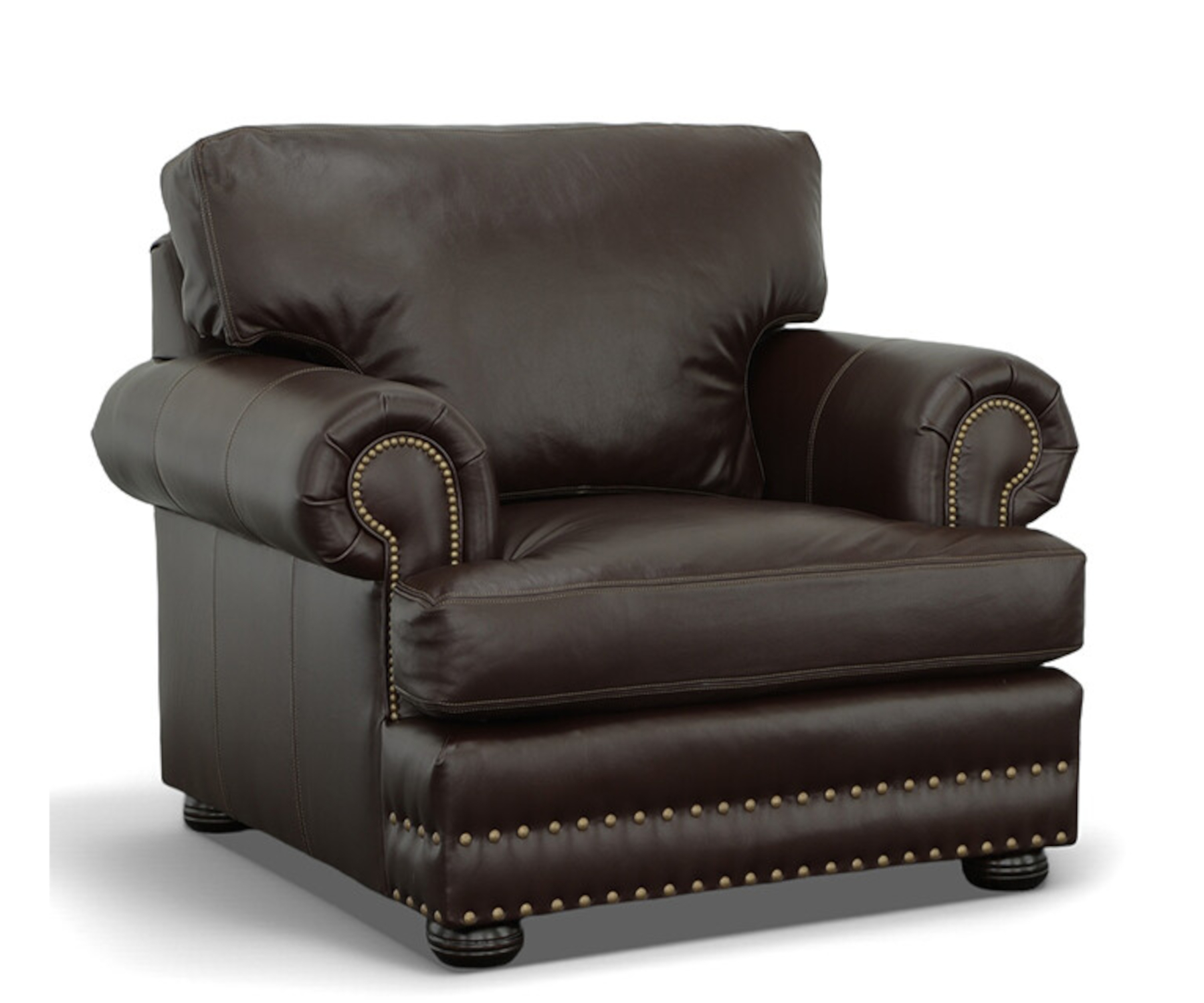 Tahoe Chair by CC Leather Shown in Revelation Red Velvet