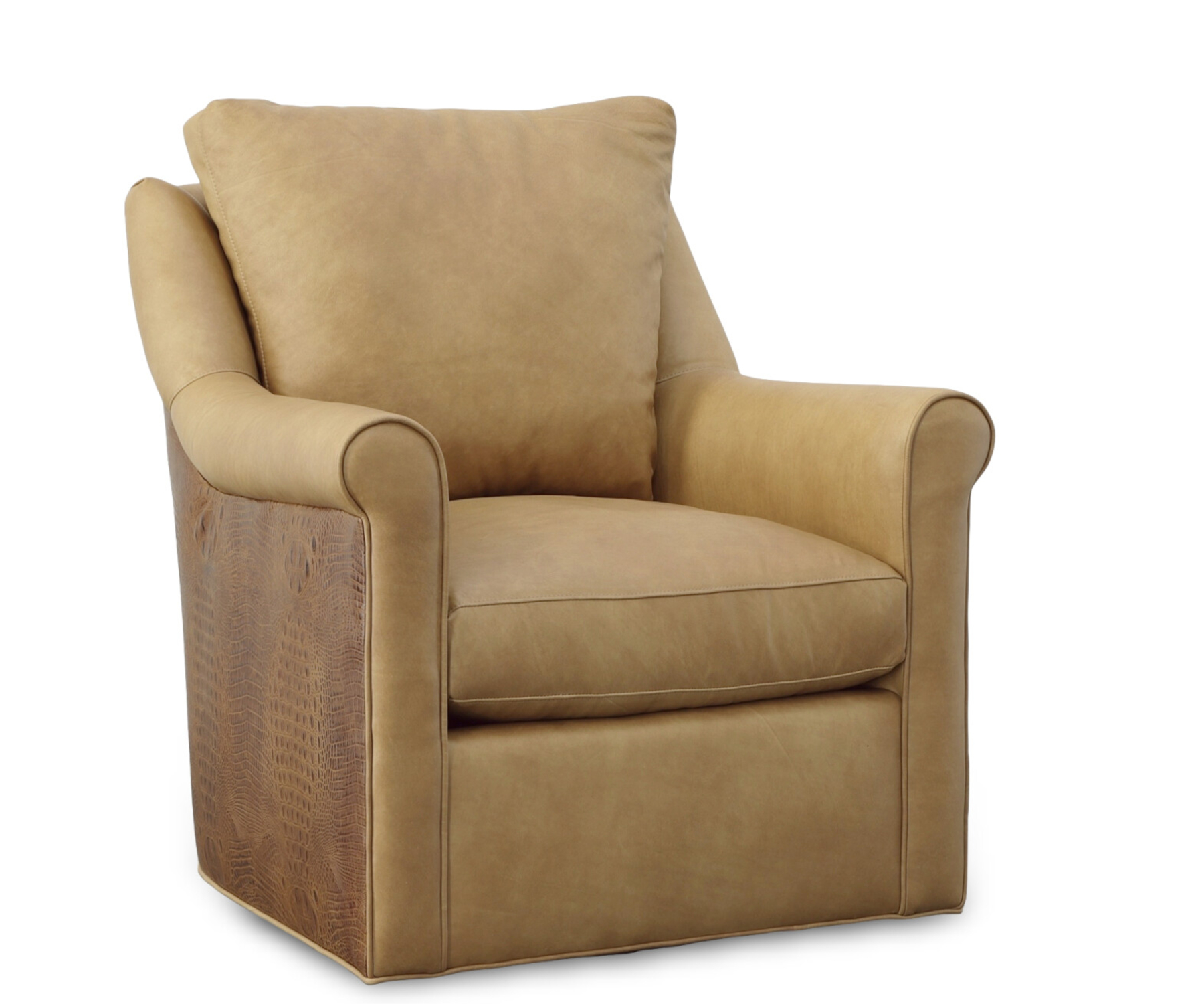 Williams Swivel Chair by CC Leather