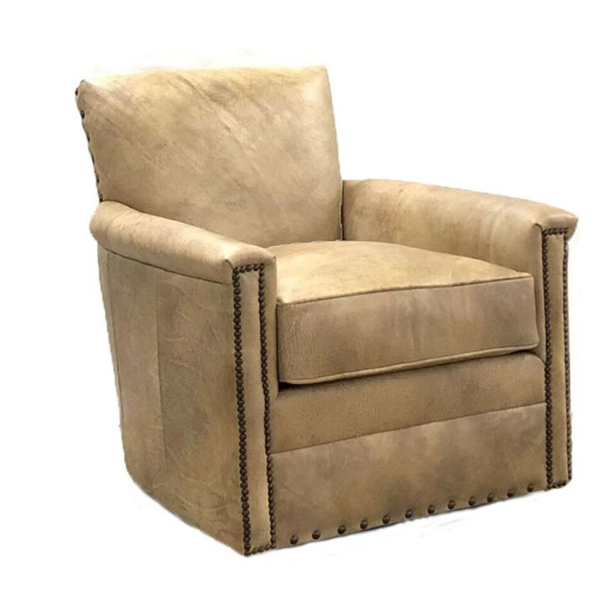 Alexander Swivel Chair by CC Leather