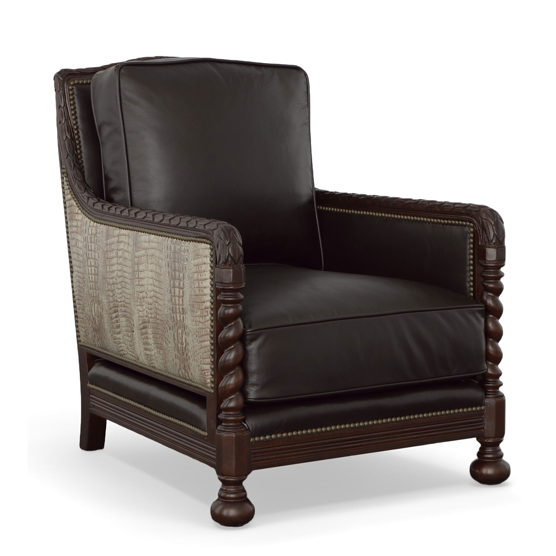 1274 Palm Chair by CC Leather