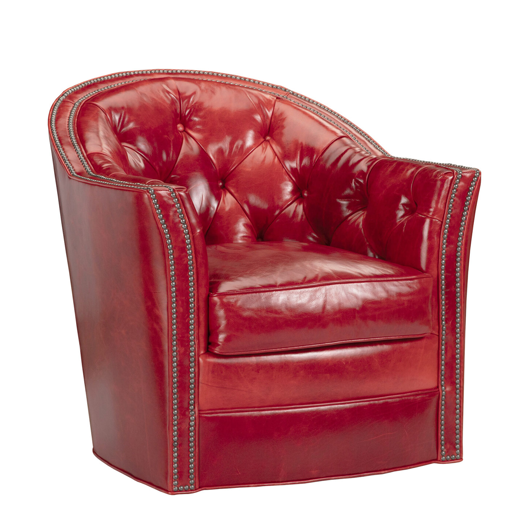 187 Carter Swivel Chair by CC Leather