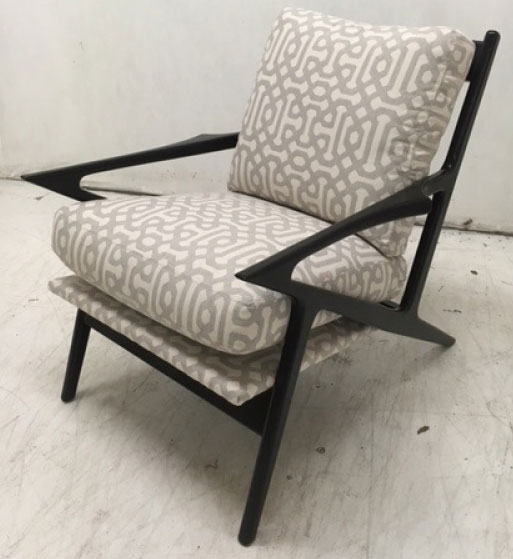 Boomerang Chair by CC Leather