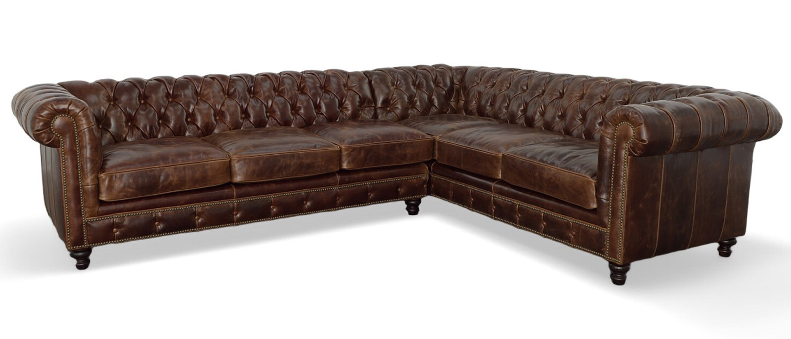 606 Birmingham Sectional by CC Leather