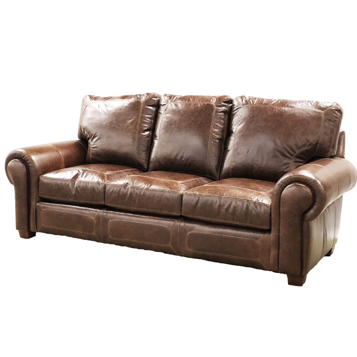 Cc Leather 540 Dallas Sofa Ohio Hardwood Furniture Cc Leather 540 Dallas Sofa