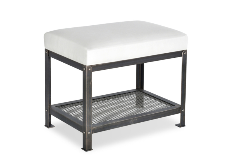 Warehouse Small Bench by Charleston Forge