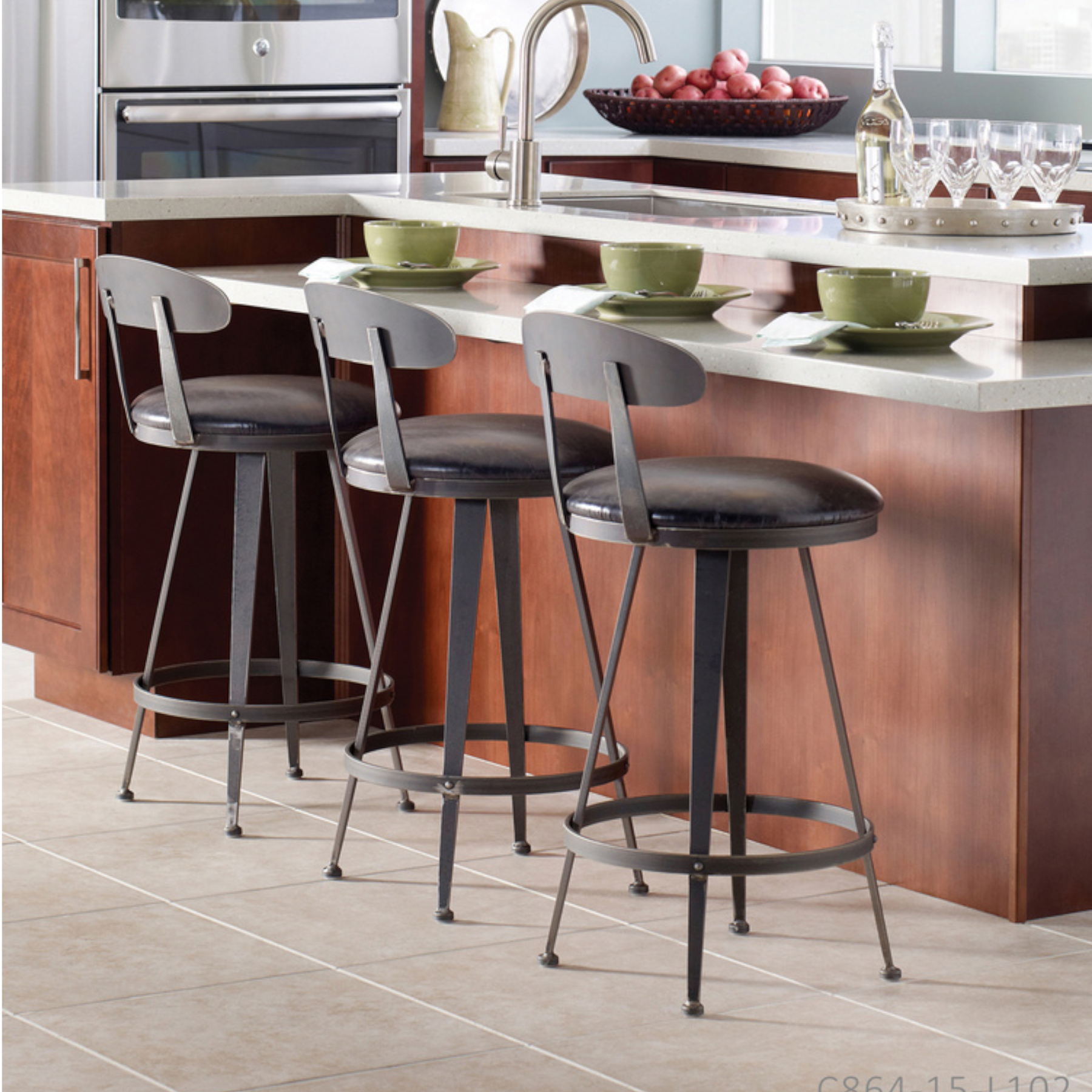 Aries Swivel Barstools