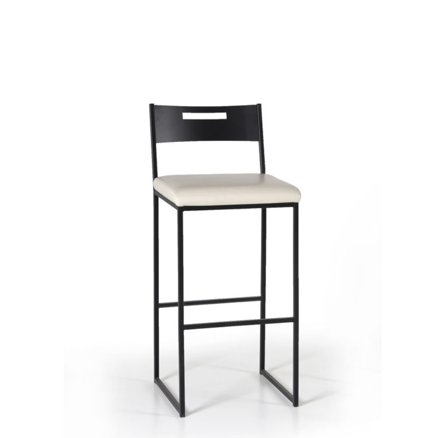 Astor Counter Stool with Leather Seat