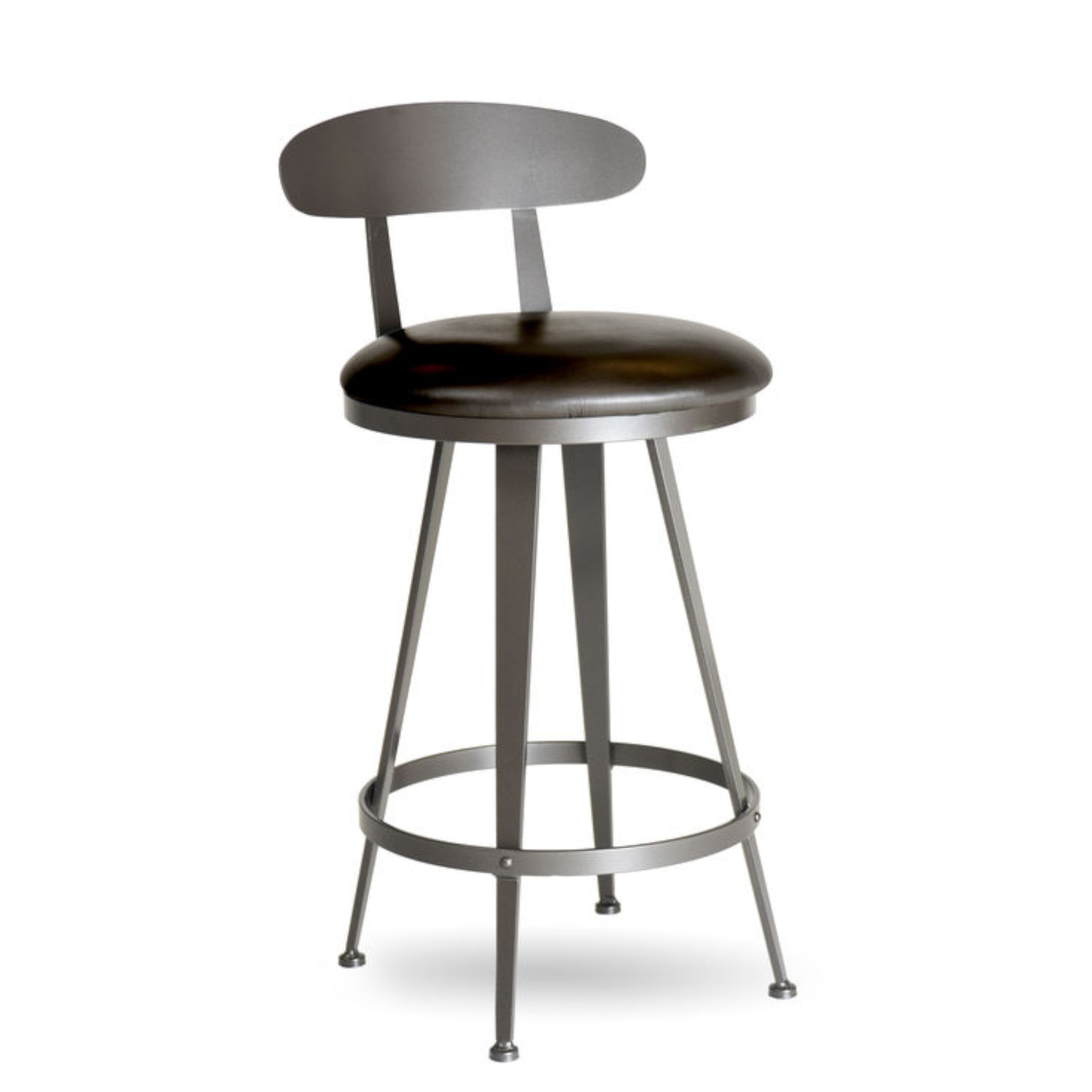 Aries Swivel Counterstool with Back