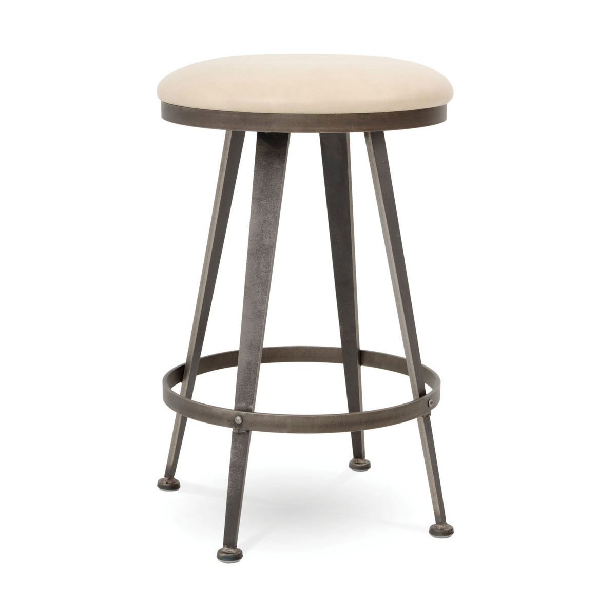 Charleston Forge Aries Backless Swivel Barstool