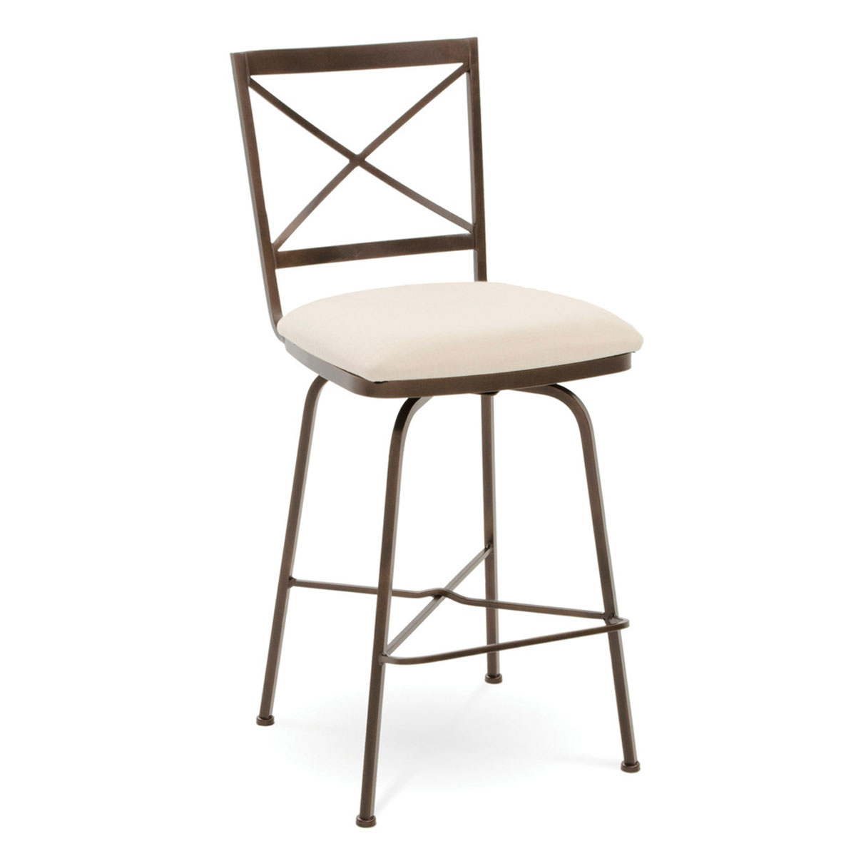 Charleston Forge Barkley Swivel Barstool 