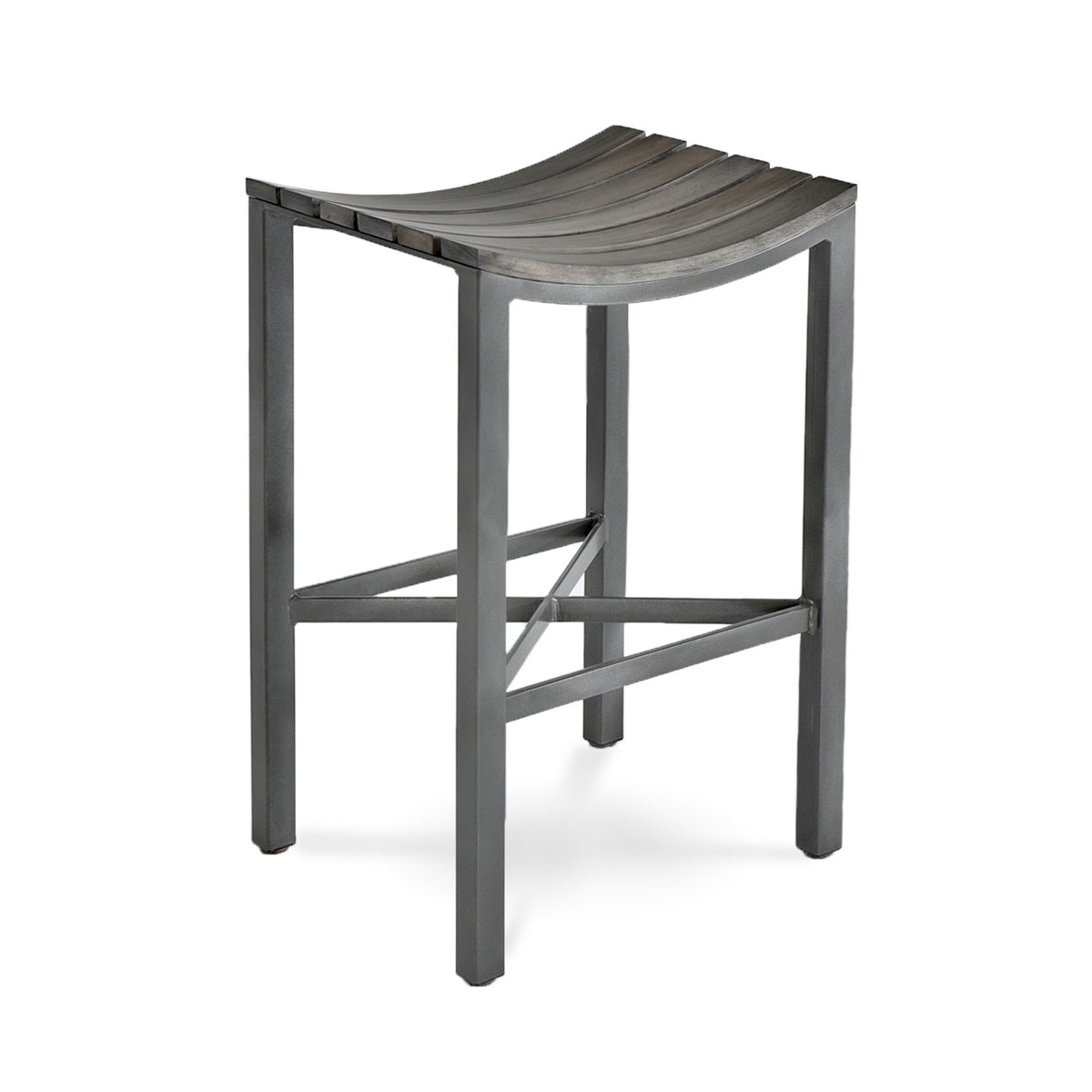 Charleston Forge Parsons Wood Seat Barstool 