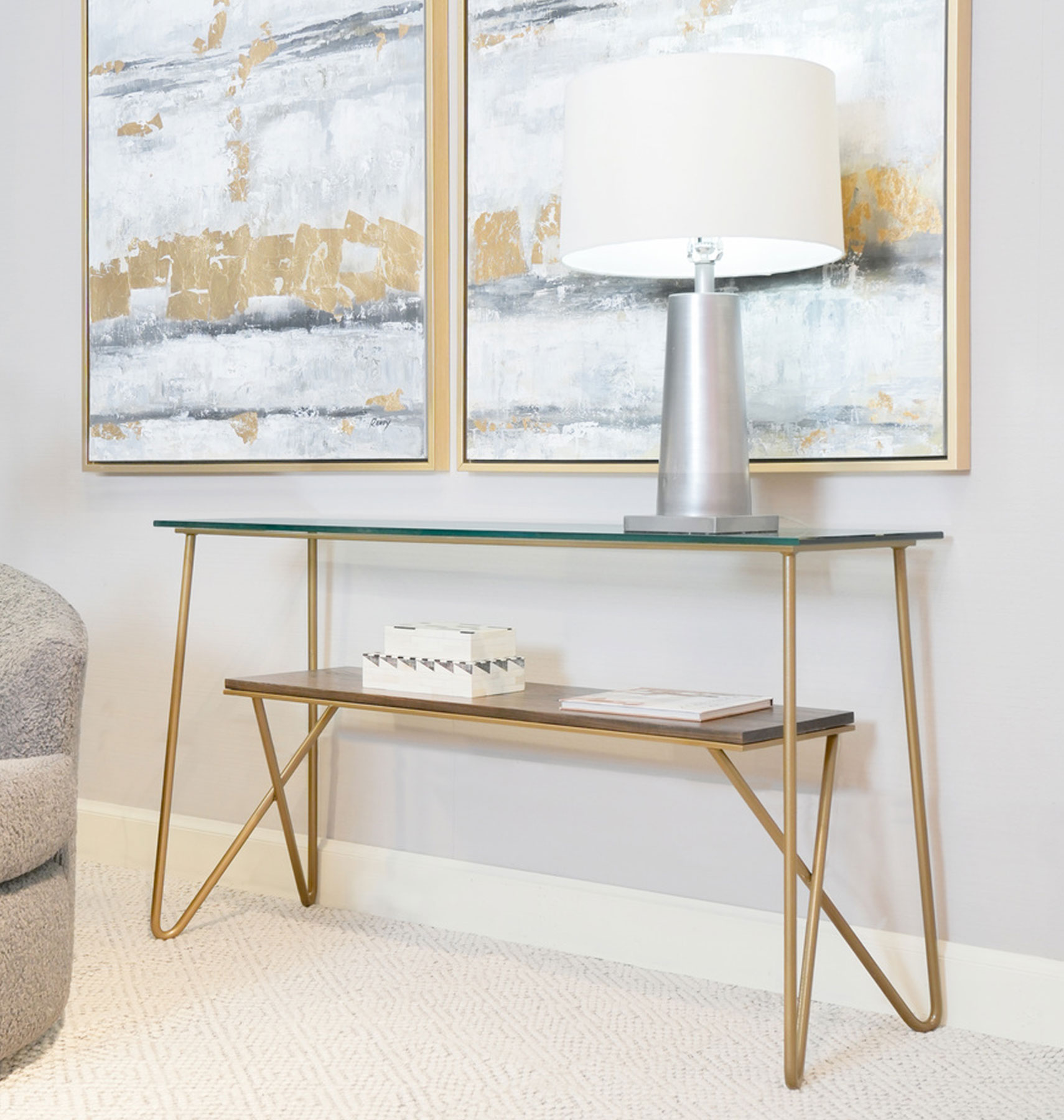 Charleston Forge Cristobal Console Table