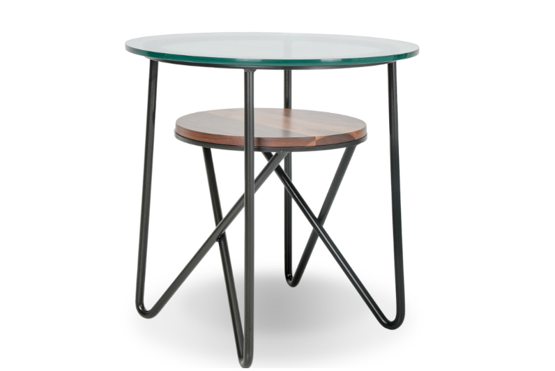 Cristobal Round End Table by Charleston Forge