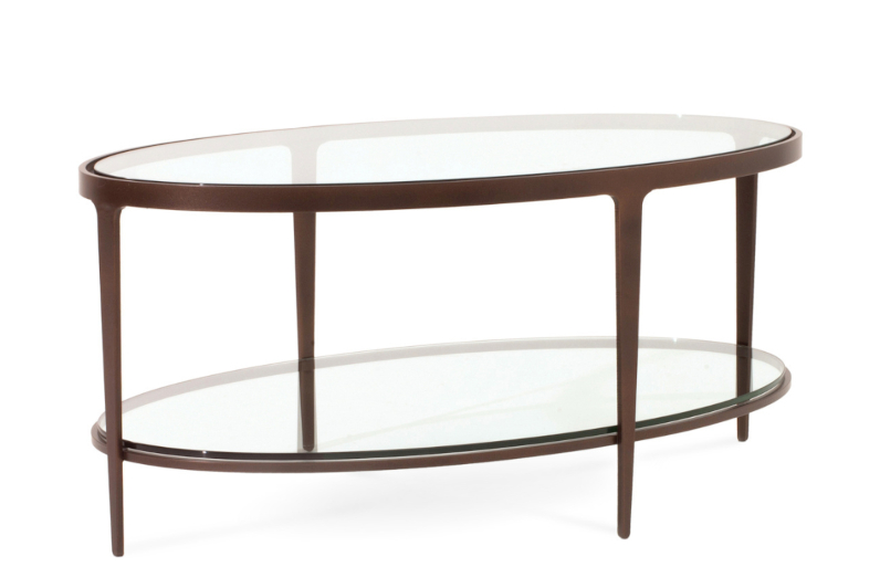 Ellipse Cocktail Table by Charleston Forge