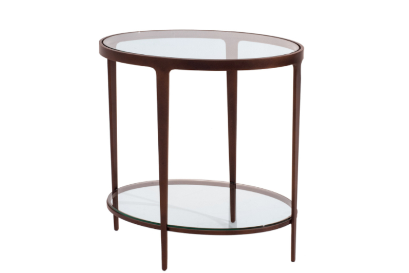 Ellipse End Table by Charleston Forge