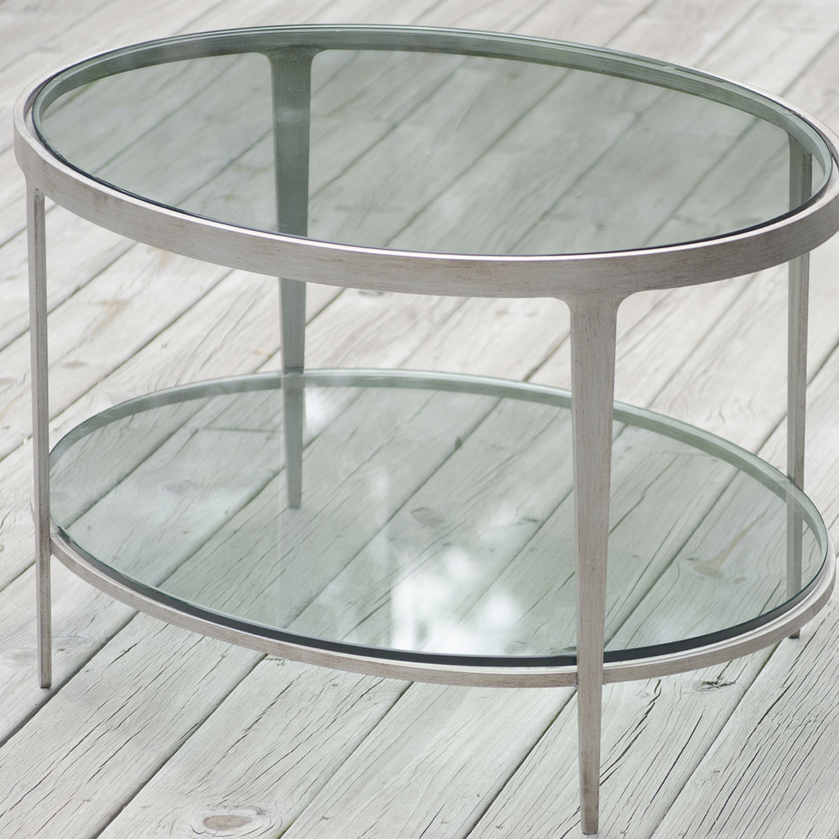 Charleston Ellipse Cocktail Table
