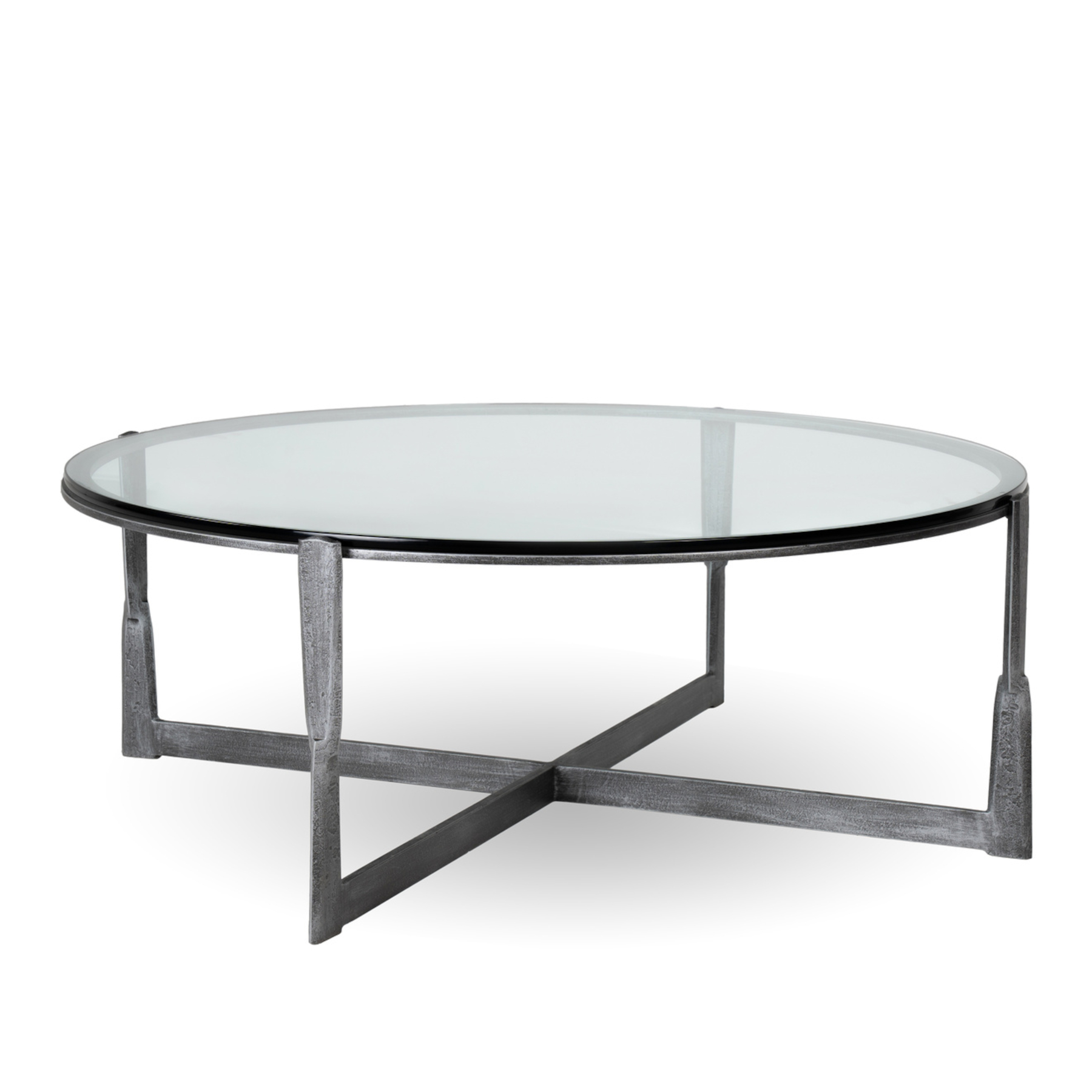 Fraser 42" Round Cocktail Table by Charleston Forge