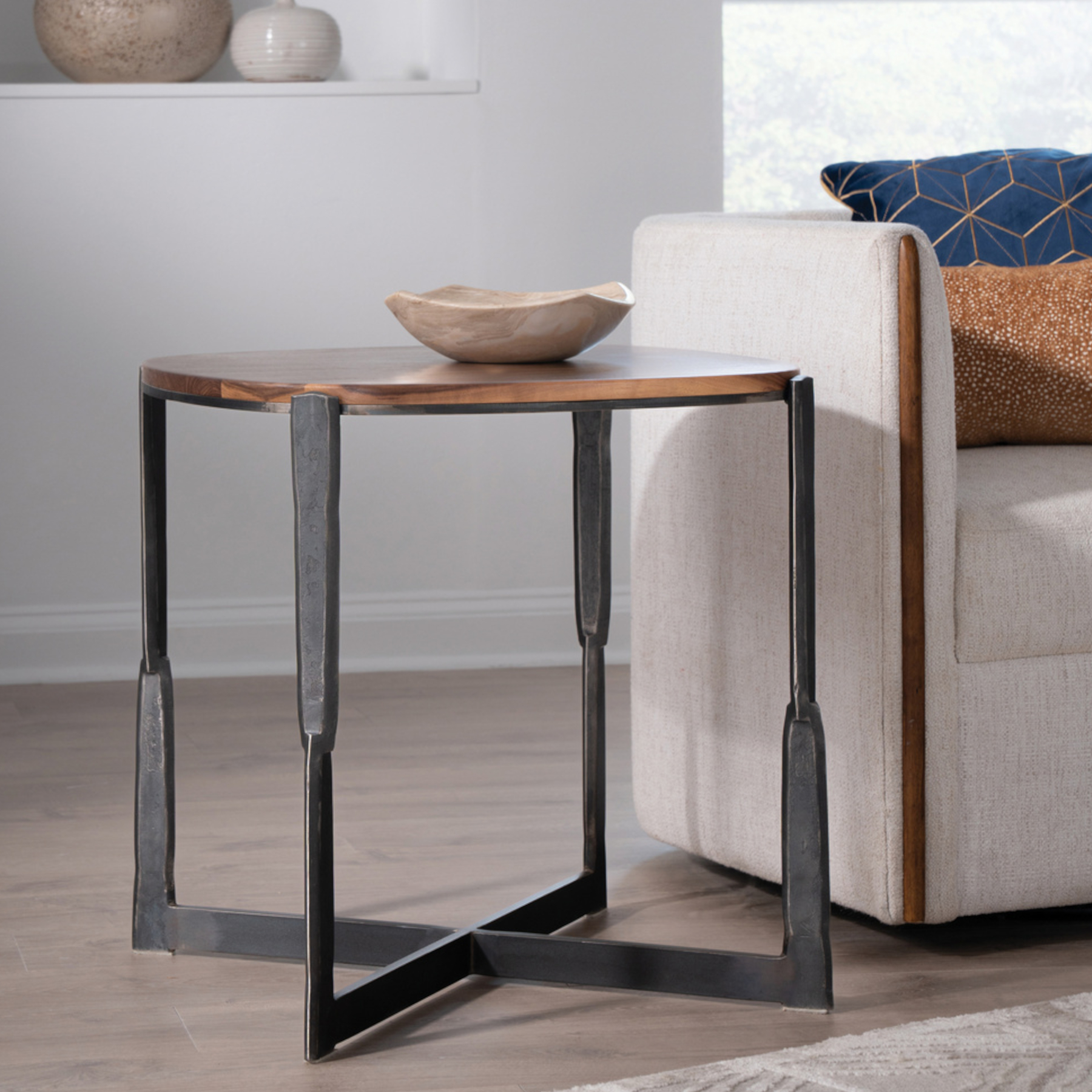 Fraser Square End Table by Charleston Forge