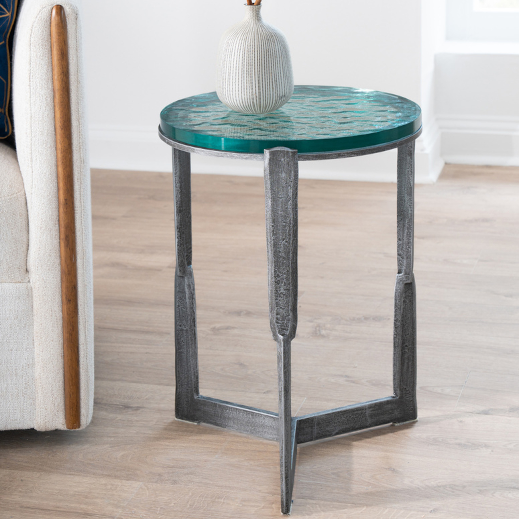Fraser Round Drink Table by Charleston Forge