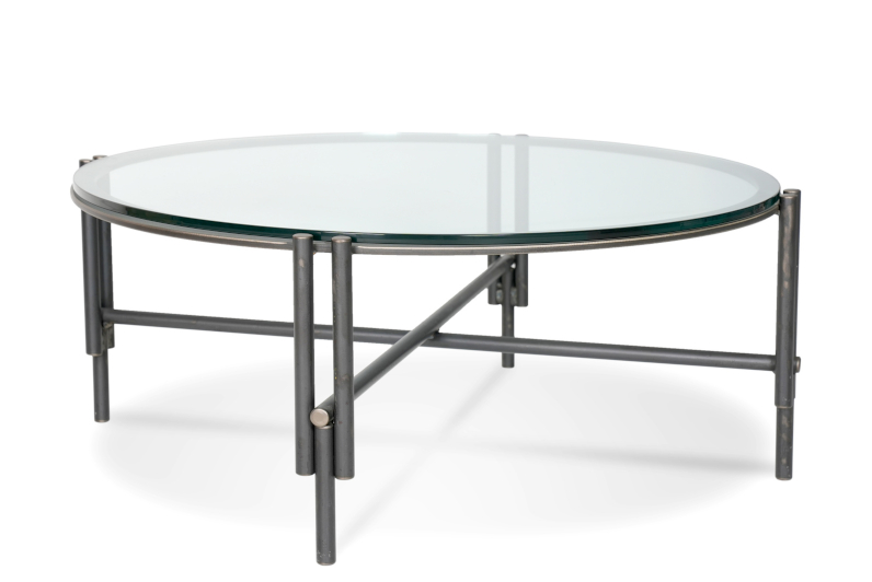 Gibson Round Cocktail Tables by Charleston Forge