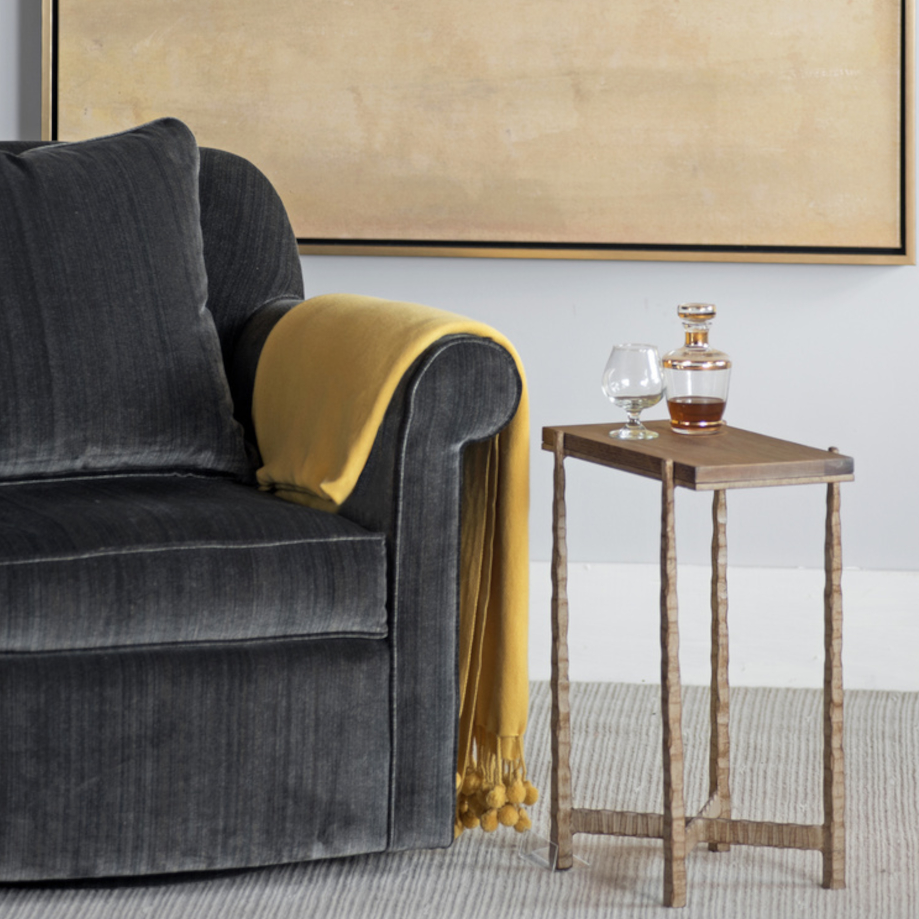 Nash Rectangular Drink Table by Charleston Forge