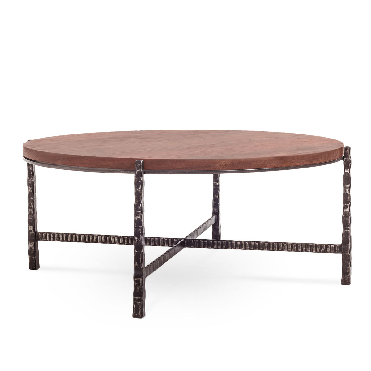 Charleston Forge Nash 42 Inch Round Cocktail Table - Ohio Hardwood