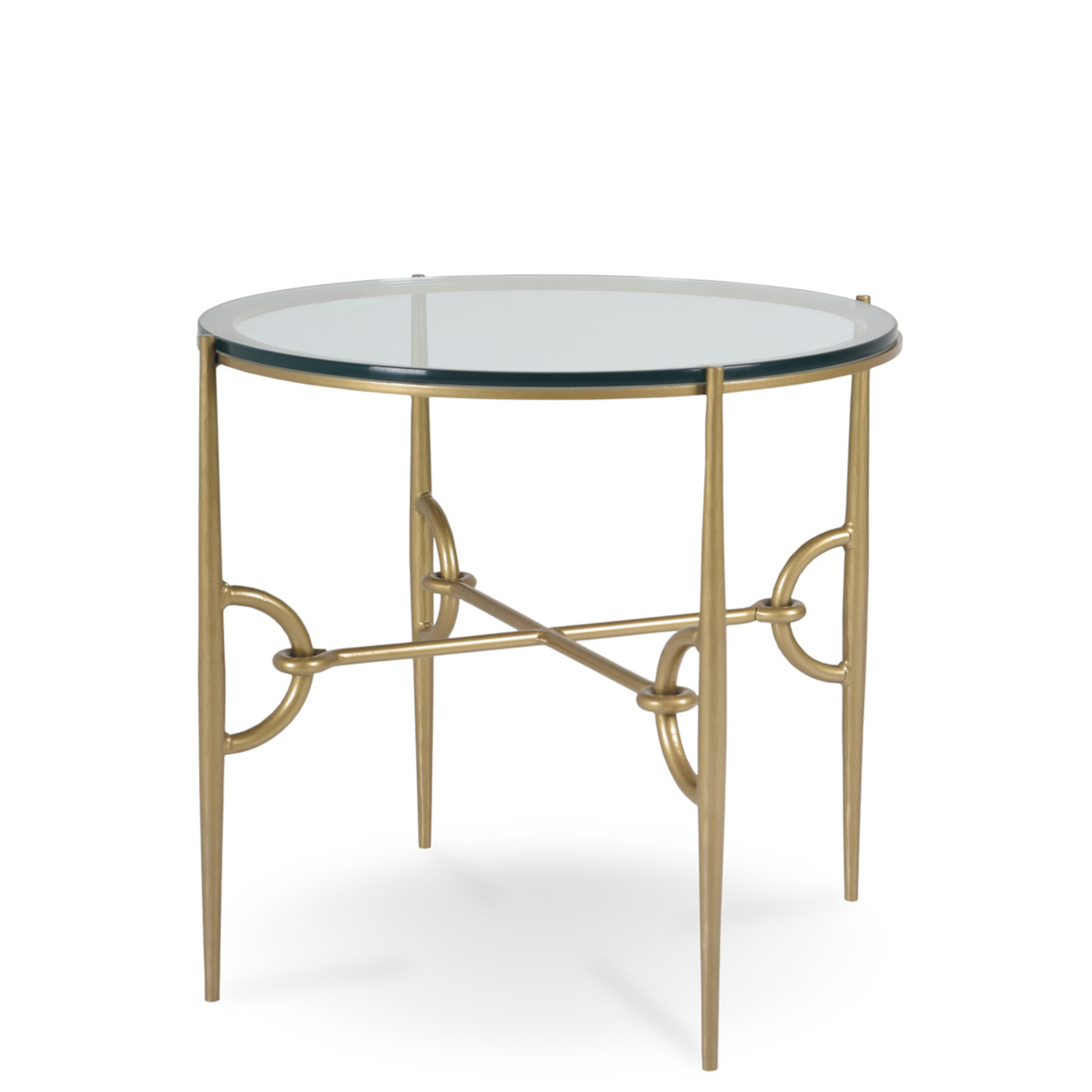 Paddock Round End Table by Charleston Forge
