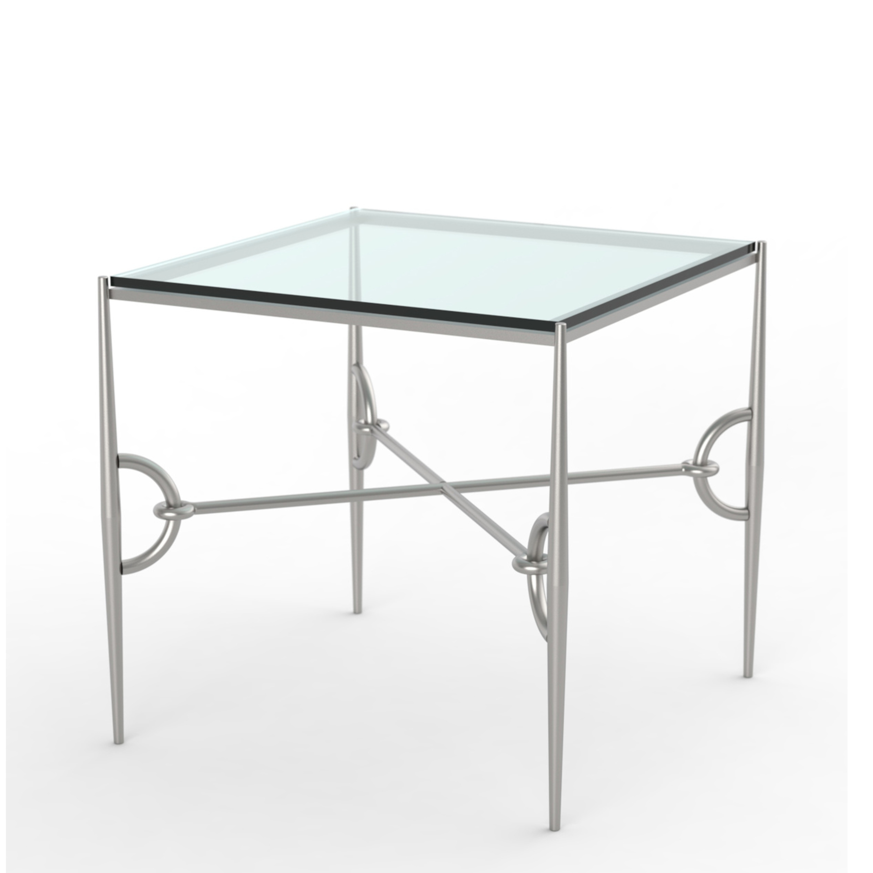 Paddock Square End Table by Charleston Forge