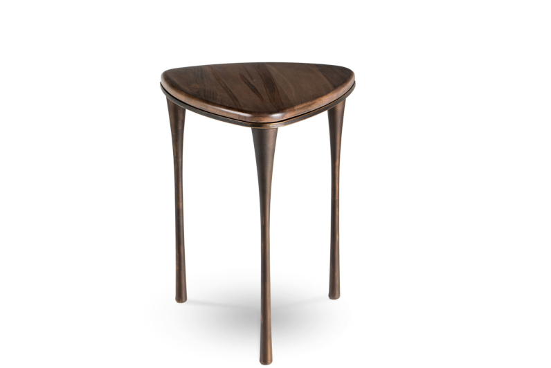 Reuleaux Drink Table by Charleston Forge