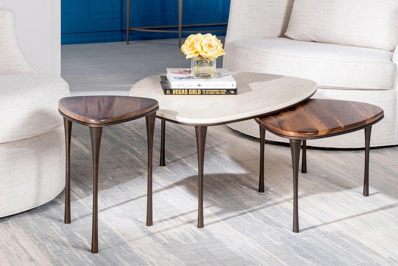 Reuleaux Occasional Tables by Charleston Forge