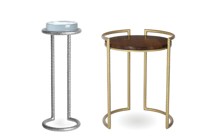 Spa Drink Tables by Charleston Forge