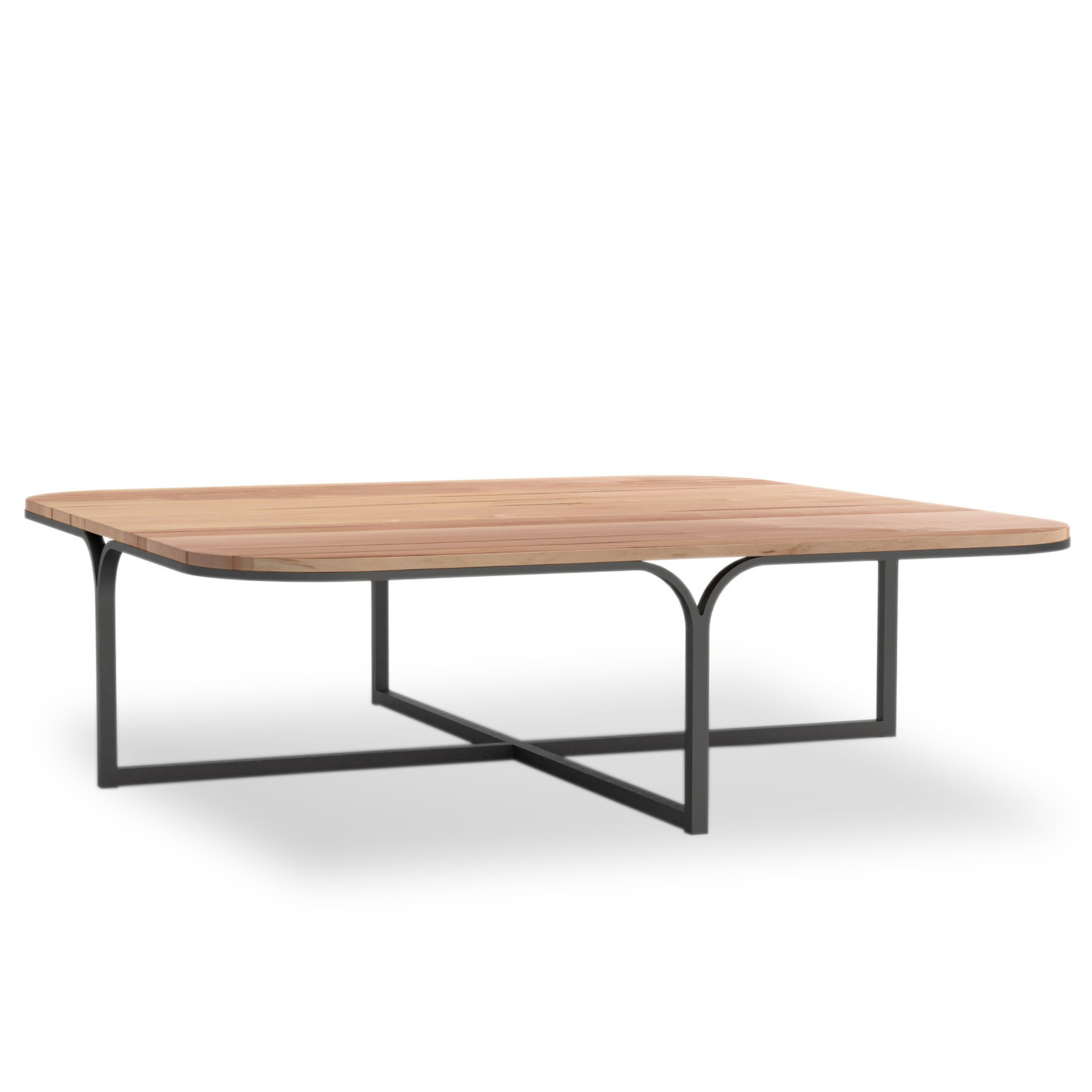 Wave Rectangular Cocktail Table by Charleston Forge