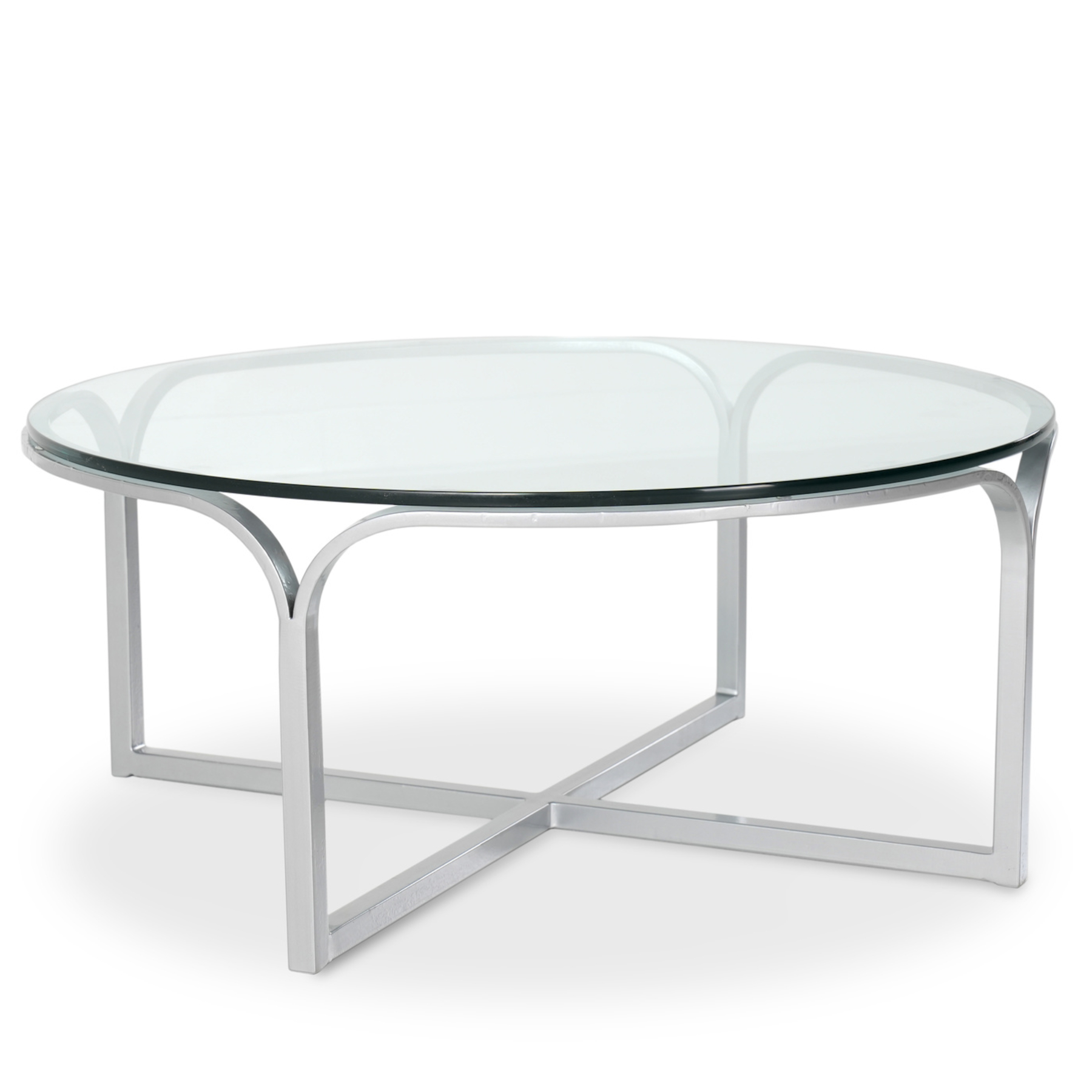 Wave 36" Round Cocktail Table by Charleston Forge