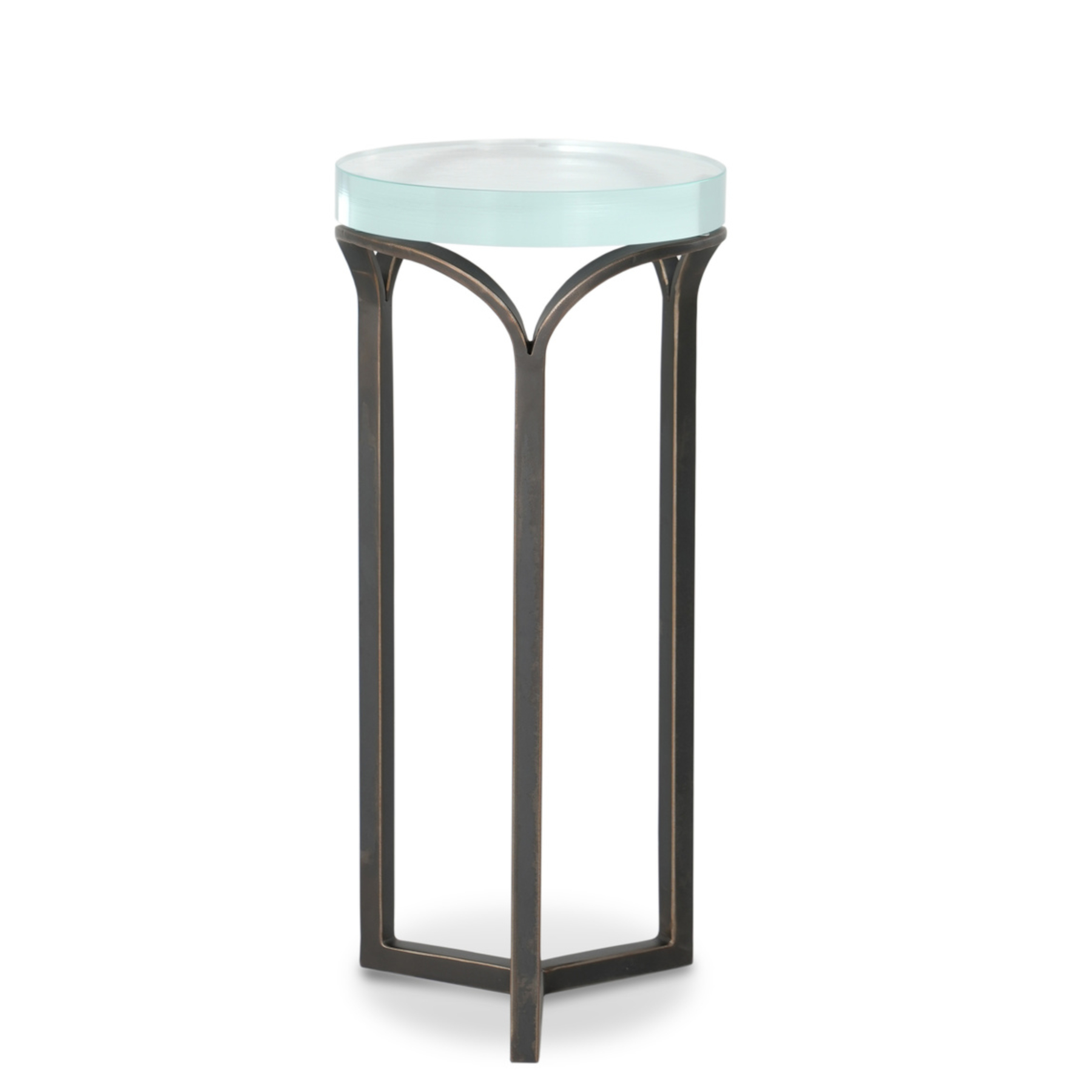 Wave 10" Drink Table by Charleston Forge