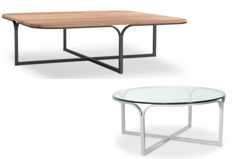 Wave Cocktail Tables by Charleston Forge